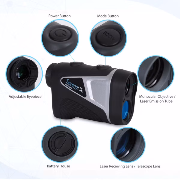 Golf Laser Rangefinder 540yd Accuracy Pinsensor Tech Waterproof