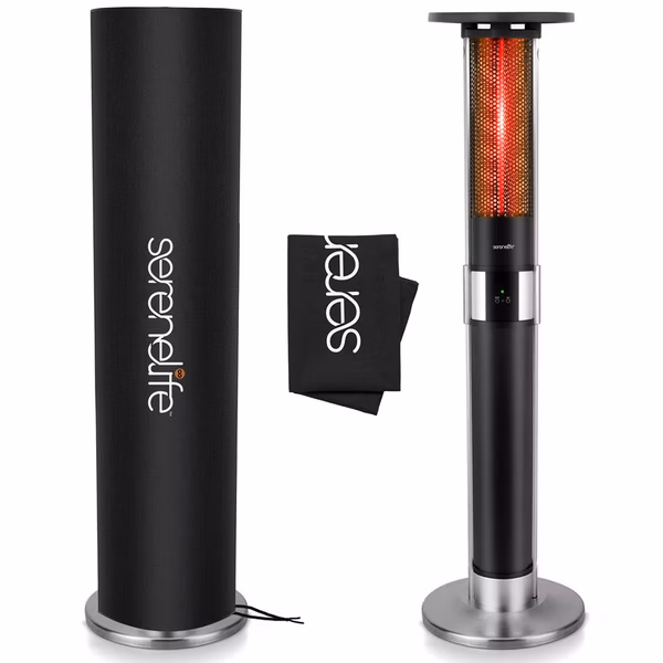 Patio Heater Cover, Tearproof Waterproof, Heavy-Duty Polypropylene