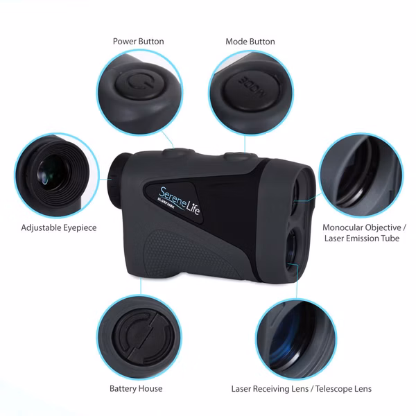 Golf Laser Rangefinder 540 Yards Accuracy 6X Zoom Waterproof
