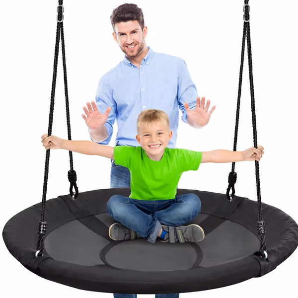 Saucer Swing 40" Relaxing Fun Waterproof 600D Polyester