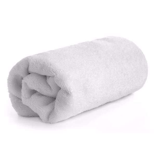 Light White Bath Towels - Quick-Dry High Absorbent, Lightweight Towel For Bathroom, Guests, Pool, Gym, Camp, Travel, College Dorm, Shower