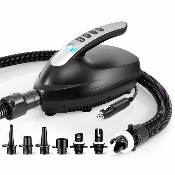 Inflatable Paddle Board Pump 16PSI High Pressure 12V DC Electric Air Pump