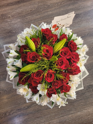 WHITE RED