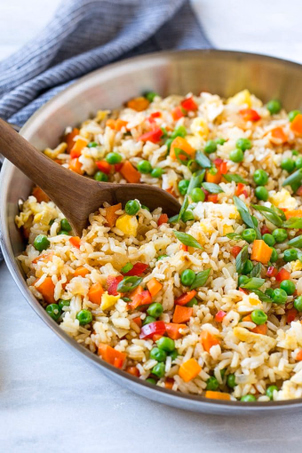 Vegetable fried rice